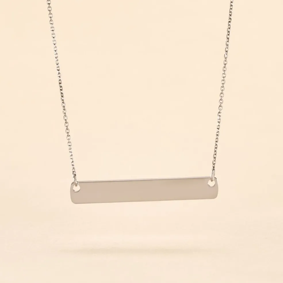 Collier Beavis Or Blanc