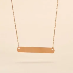 Collier Beavis Or Rose