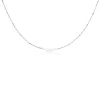 Collier Blaine Argent Blanc Perle De Culture