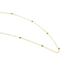 Collier Booker Or Jaune