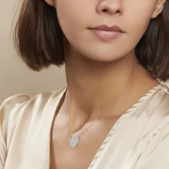 Collier Breanin Or Blanc