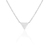 Collier Brendana Argent Blanc Oxyde De Zirconium