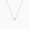 Collier Cadfan Argent Oxyde