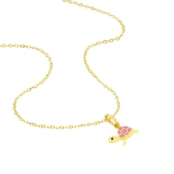 Collier Cali Tortue Or Jaune