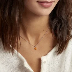 Collier Candies Argent Blanc