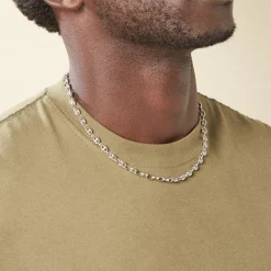 Collier Carrus Argent Blanc