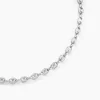 Collier Carrus Argent Blanc