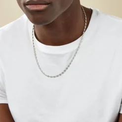 Collier Carrus Argent Blanc