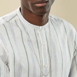 Collier Casper Argent Blanc