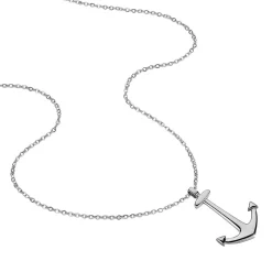 Collier Cedric Acier Blanc