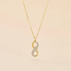 Collier Celosia Or Jaune