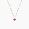 Collier Cerine Coeur Or Jaune