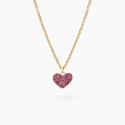 Collier Cerine Coeur Or Jaune
