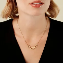 Collier Cesaria Or Jaune