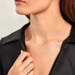 Collier Cezar Or Jaune Diamant