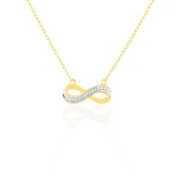 Collier Chacha Or Jaune Diamant