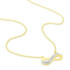 Collier Chacha Or Jaune Diamant