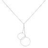 Collier Chayann Argent Blanc