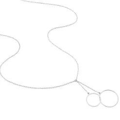 Collier Chayann Argent Blanc