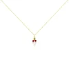 Collier Cherry Cerise Or Jaune