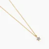 Collier Chirine Etoile Or Jaune
