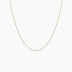 Collier Claudine Argent Rose