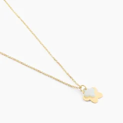 Collier Cleomelia Fleur Or Jaune