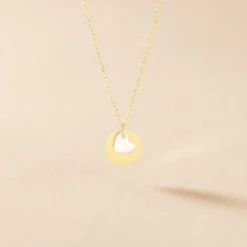 Collier Cleomelia Pastille Or Jaune