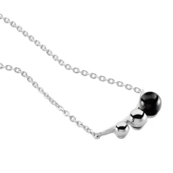 Collier Cleya Argent Blanc Céramique