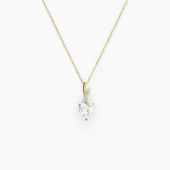 Collier Clothilde Or Jaune Oxyde De Zirconium