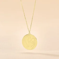 Collier Cobeia Maille Forcat Or Jaune