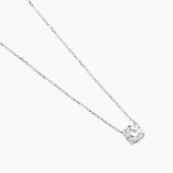 Collier Collection Aphrodite Or Blanc Diamant Synthetique
