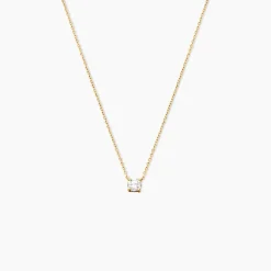 Collier Collection Aphrodite Or Jaune Diamant Synthetique
