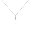 Collier Cornucopia Argent Blanc