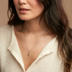 Collier Cornucopia Argent Blanc