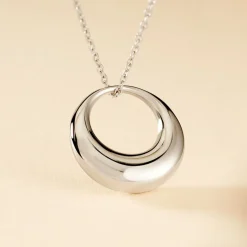 Collier Creolia Acier Blanc