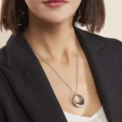 Collier Creolia Acier Blanc