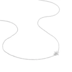 Collier Cyriac Argent Blanc Oxyde De Zirconium