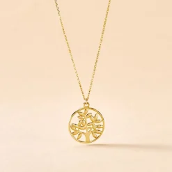 Collier Dahlila Or Jaune