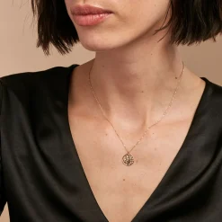 Collier Dahlila Or Jaune