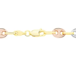 Collier Dami Or Tricolore