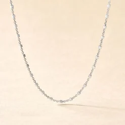 Collier Danael Argent Blanc