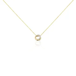 Collier Daphnee Or Tricolore Diamant