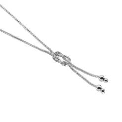 Collier Deauville Argent Blanc