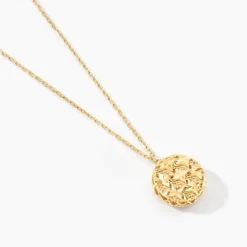 Collier Deepak Or Jaune