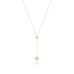 Collier Delicatesse Or Jaune Diamant
