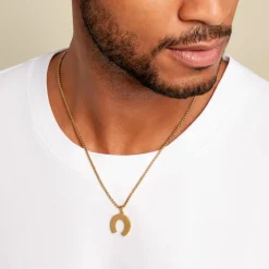 Collier Devy Acier Jaune