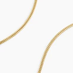 Collier Doline Maille Anglaise Or Jaune