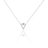 Collier Domnika Argent Blanc Oxyde De Zirconium