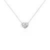 Collier Douglas Argent Blanc Oxyde De Zirconium